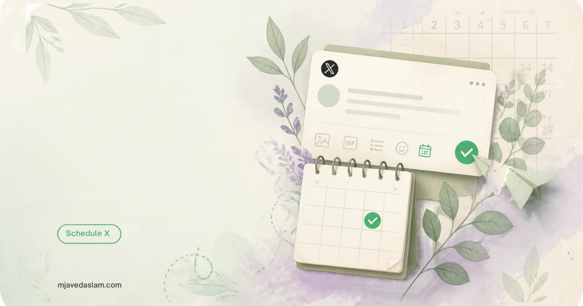 How to Schedule Tweets on X in 2026 (Native Scheduler + When You Need a Tool)